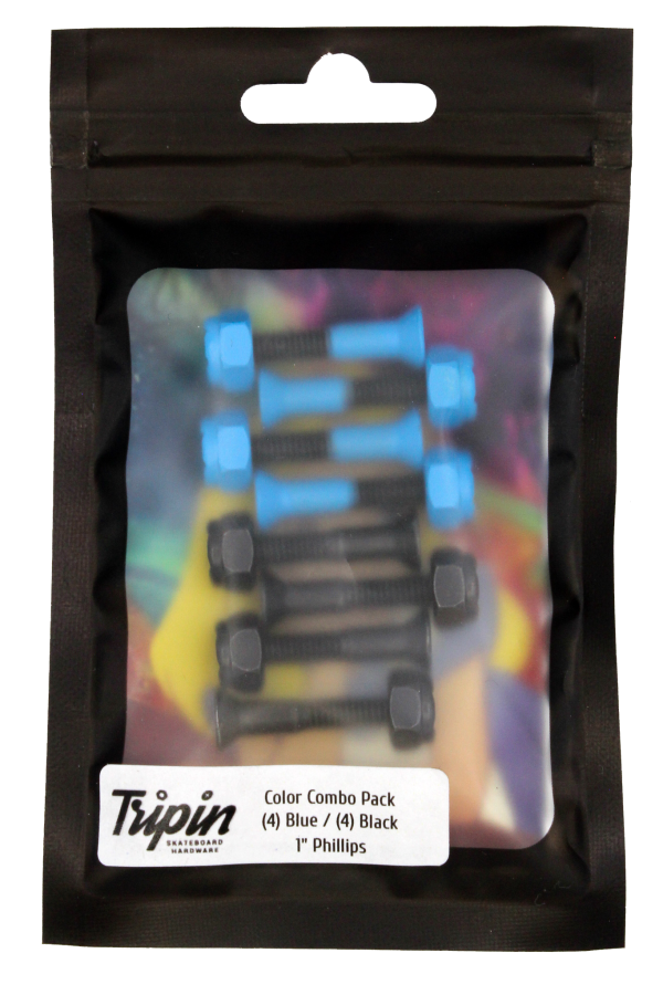 TRIPIN | Sonic Blue | Phillips Colored Hardware Set