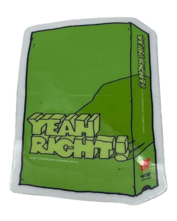 GIRL | Yeah Right Movie Sticker