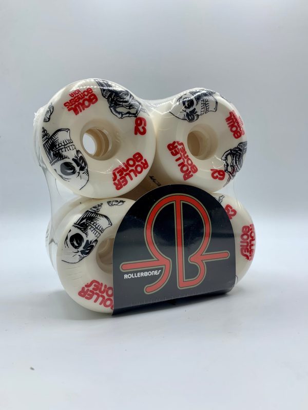 ROLLERBONES | Bowl Bombers White Wheels|  62mm 101a