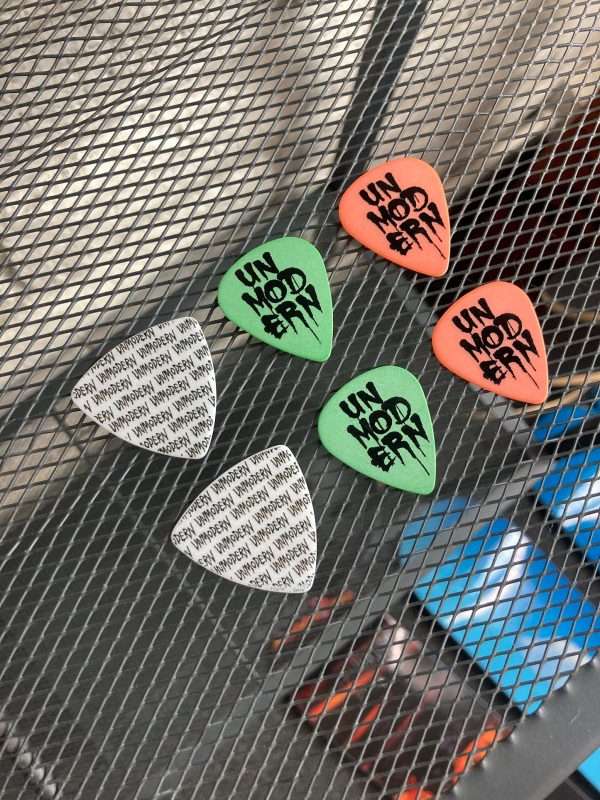 UNMODERN | Assorted Guitar Picks | 6-Pack Set