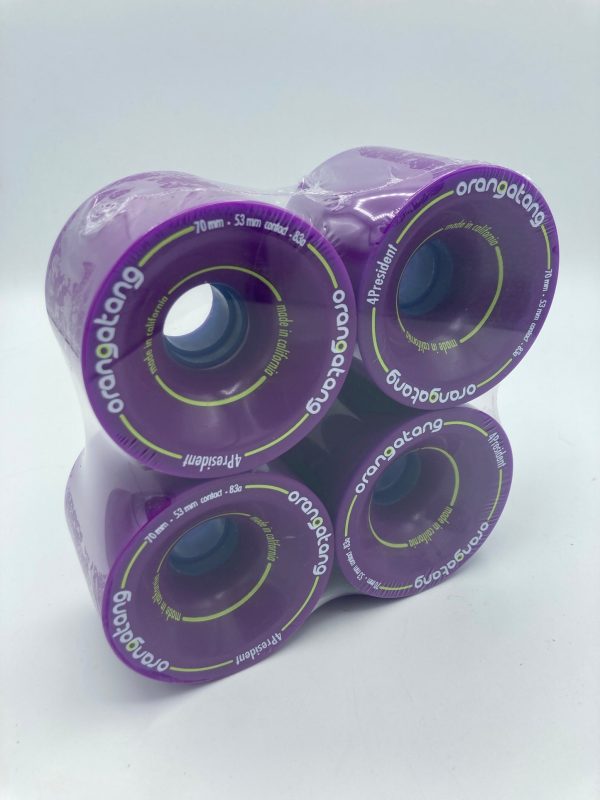 ORANGATANG | 4President | 70mm 83a Purple Wheels